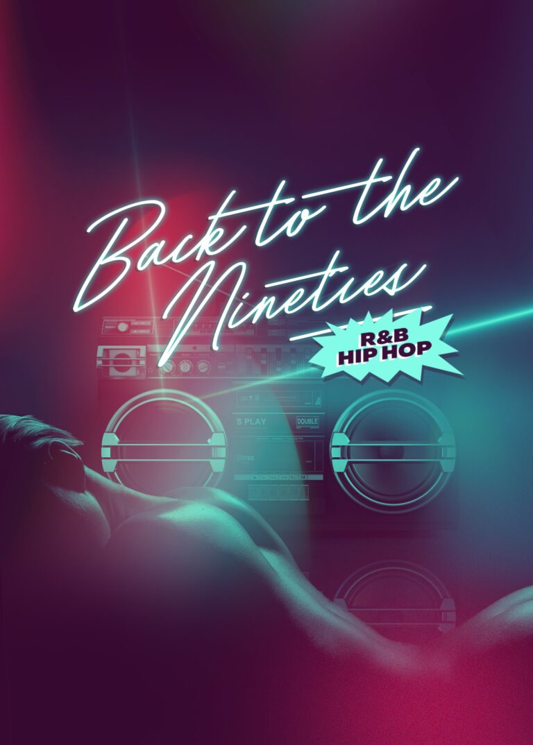 Promotiefoto Back to the 90s R&B en Hip hop brunch bij Catch by Simonis Scheveningen
